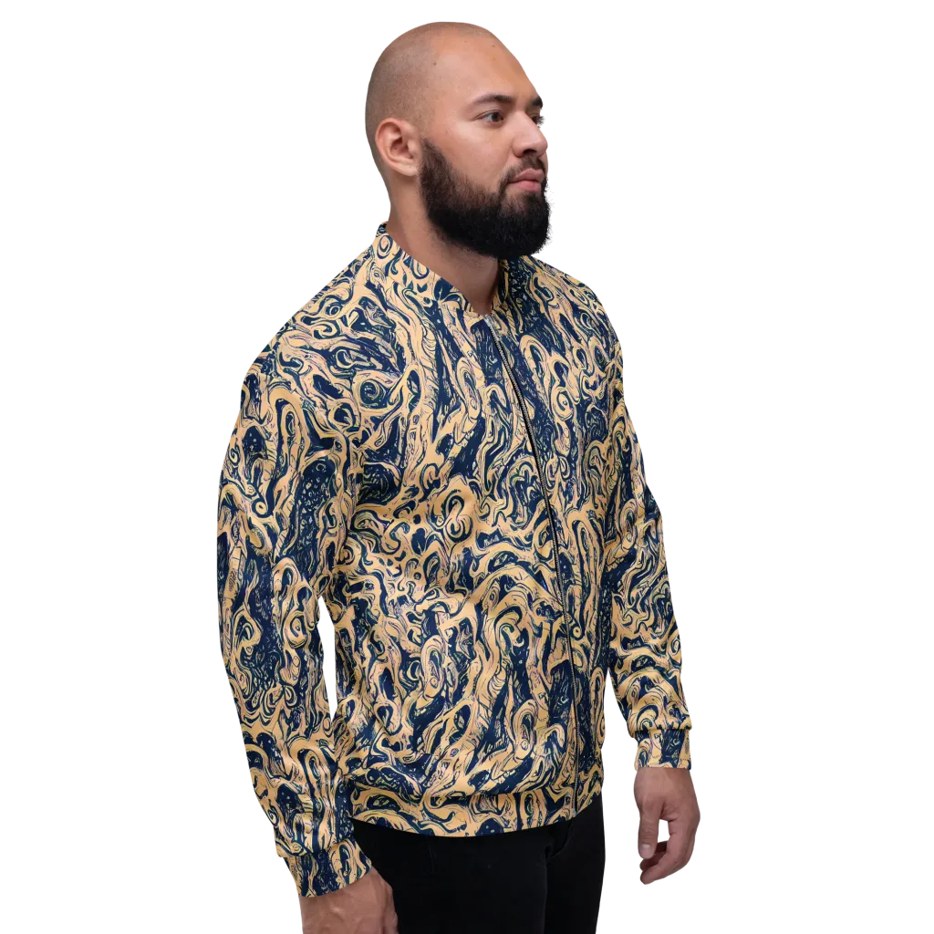 Doré Dreams on Bomber Jacket — Right