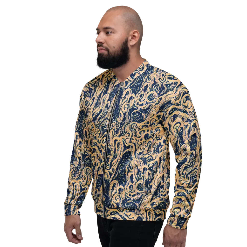 Doré Dreams on Bomber Jacket — Left