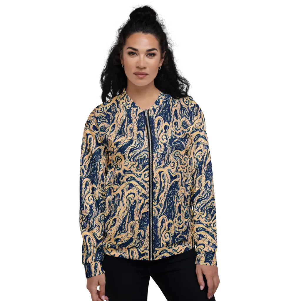 Doré Dreams on Bomber Jacket — Front