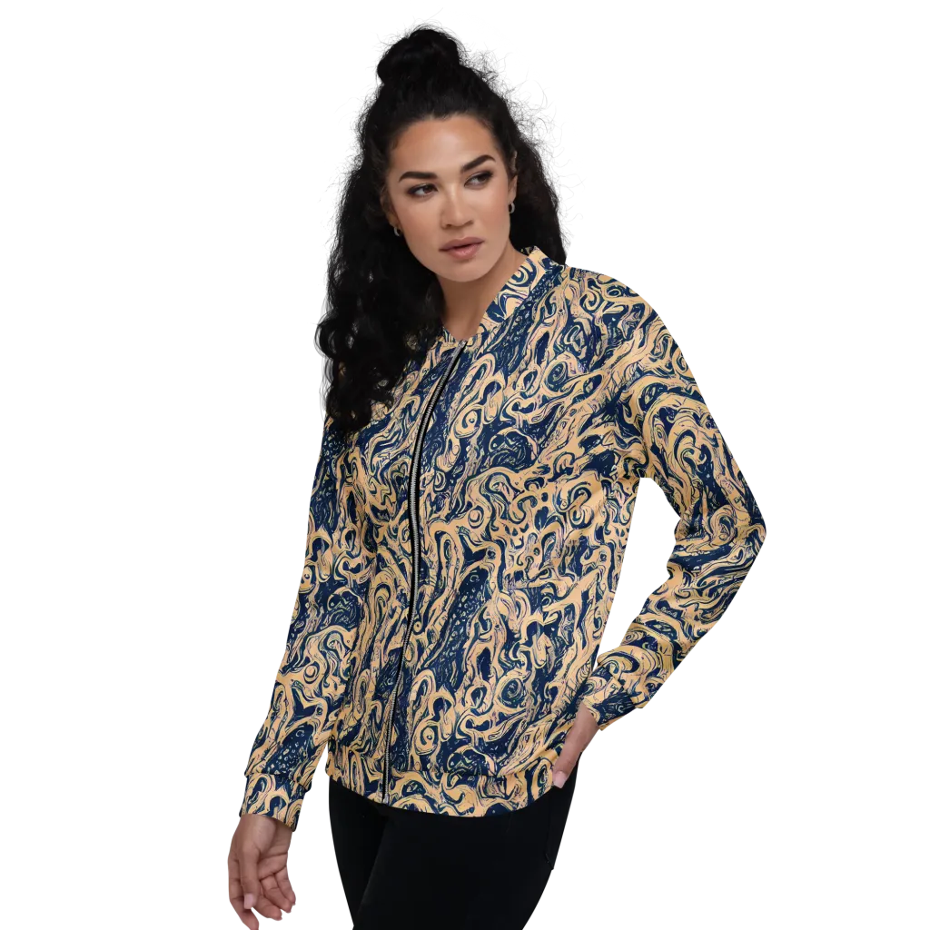 Doré Dreams on Bomber Jacket — Left