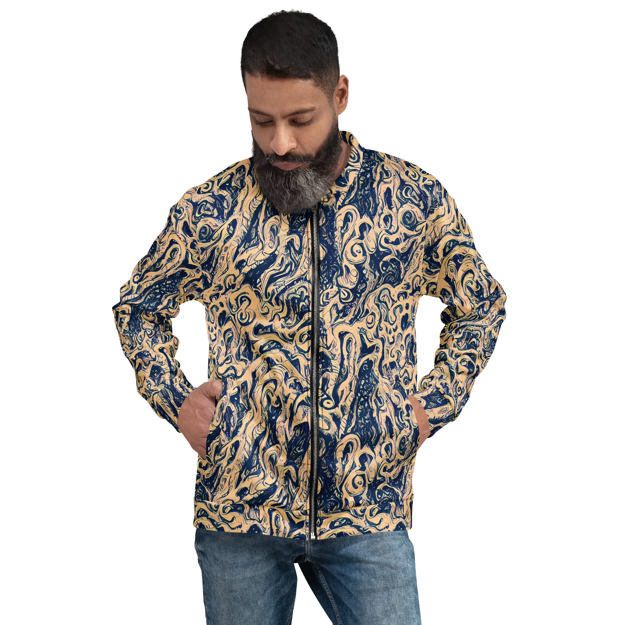 Doré Dreams on Bomber Jacket — Front