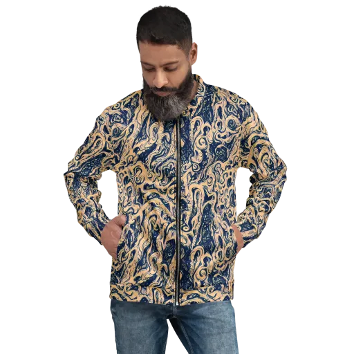 Doré Dreams on a Bomber Jacket