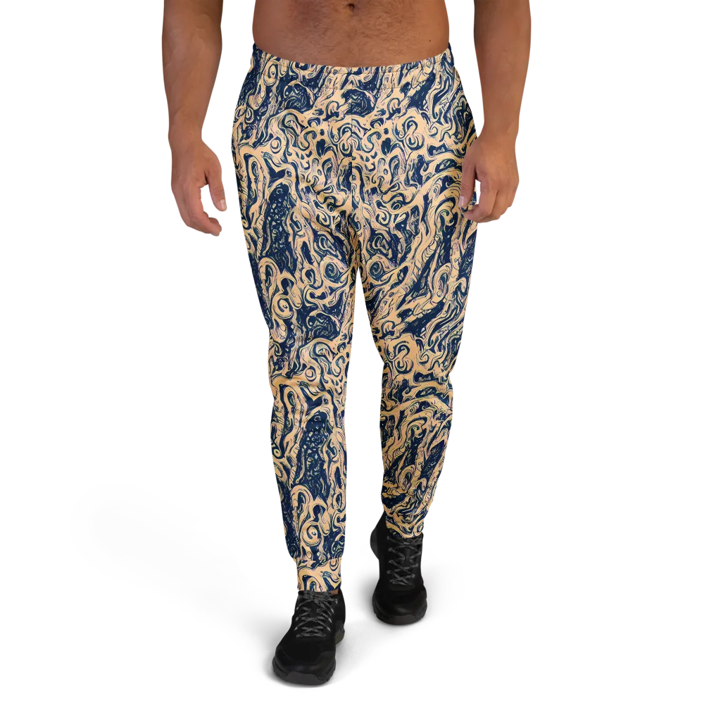 Doré Dreams on Men's Joggers — Front