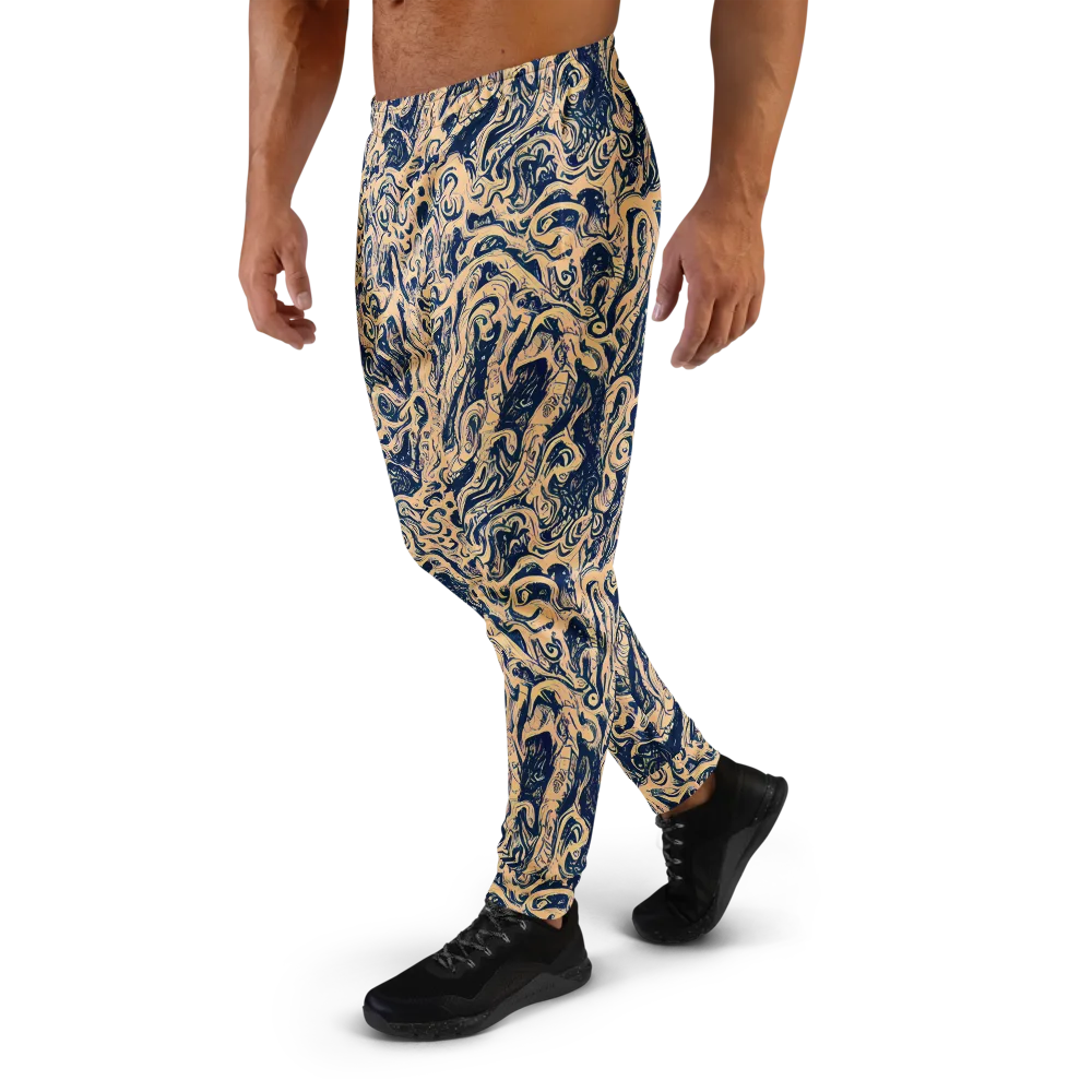 Doré Dreams on Men's Joggers — Left