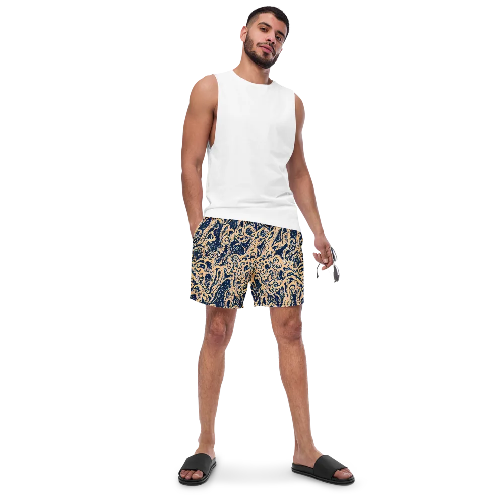 Doré Dreams on Swim Trunks — Front