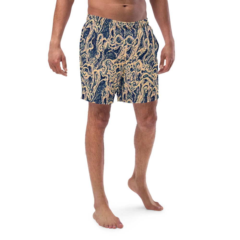 Doré Dreams on Swim Trunks — Front