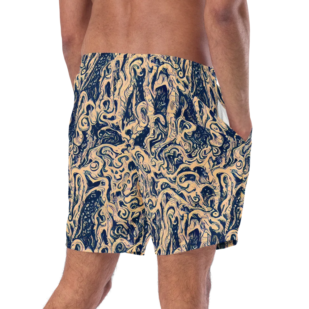 Doré Dreams on Swim Trunks — Right Back