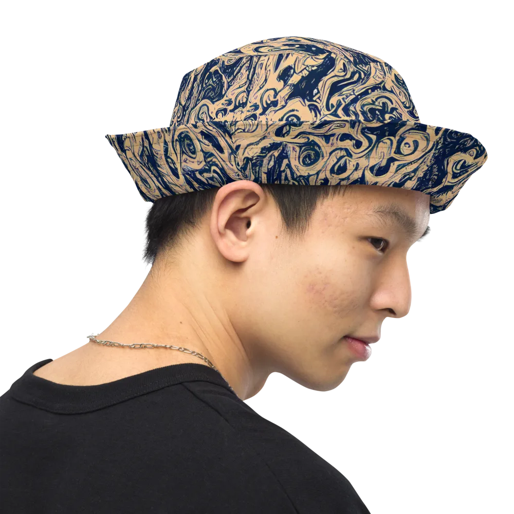 Doré Dreams on Reversible Bucket Hat — Right Outside