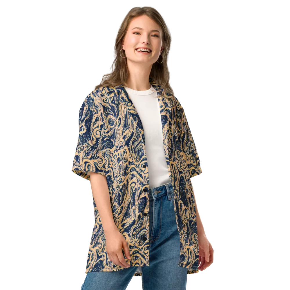 Doré Dreams on Button Shirt — Front