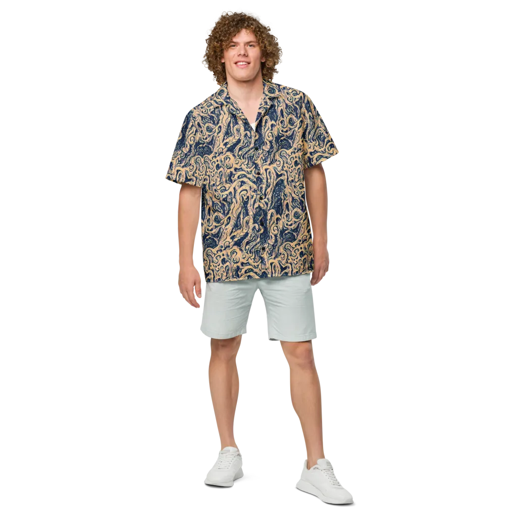 Doré Dreams on Button Shirt — Front