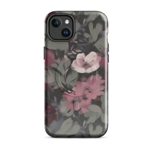 Moonlit Camellia on a MagSafe Tough Case for iPhone®