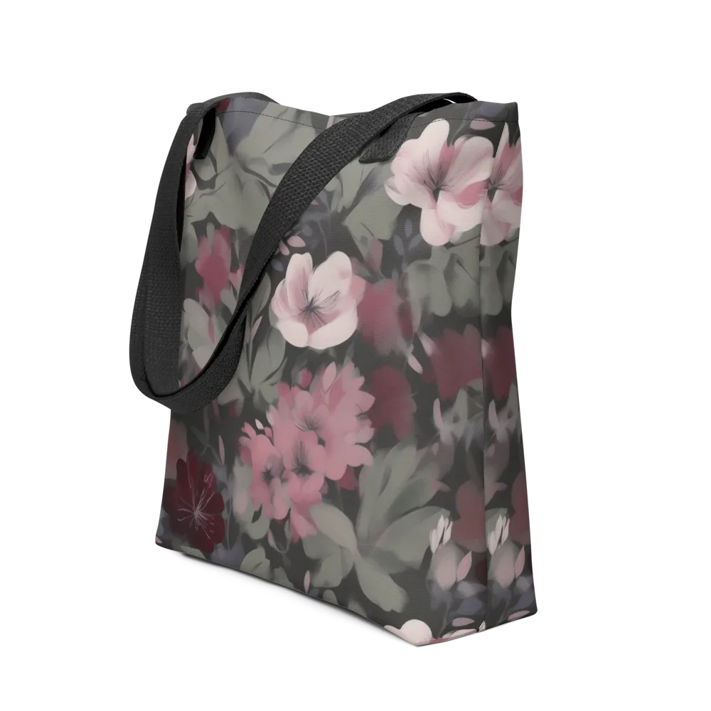 Moonlit Camellia on Tote Bag — Front