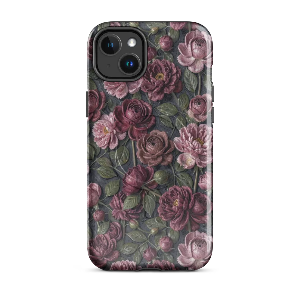 Velvet Peony on MagSafe Tough Case for iPhone® — Front