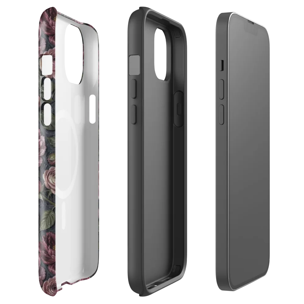 Velvet Peony on MagSafe Tough Case for iPhone® — Front