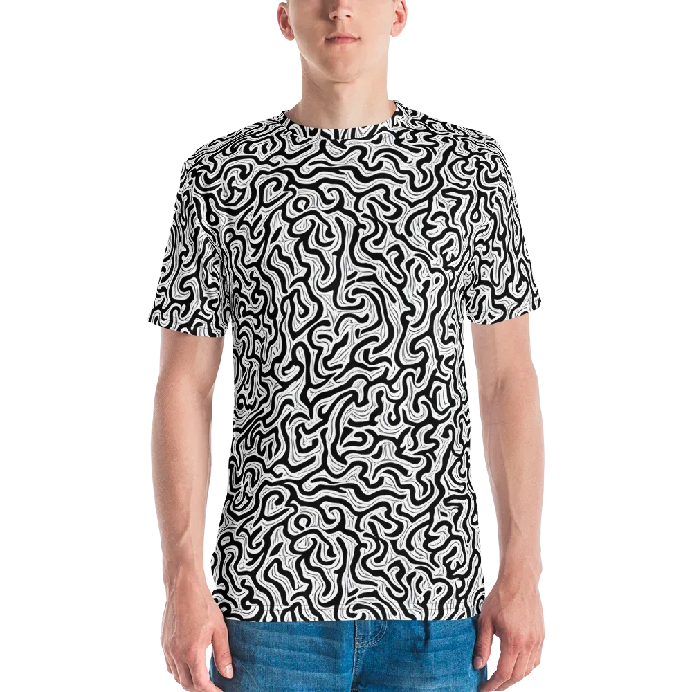 Inked Dreams on Men's Crew Neck T-Shirt — Front