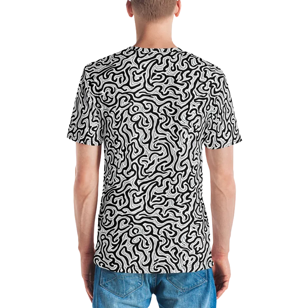 Inked Dreams on Men's Crew Neck T-Shirt — Back
