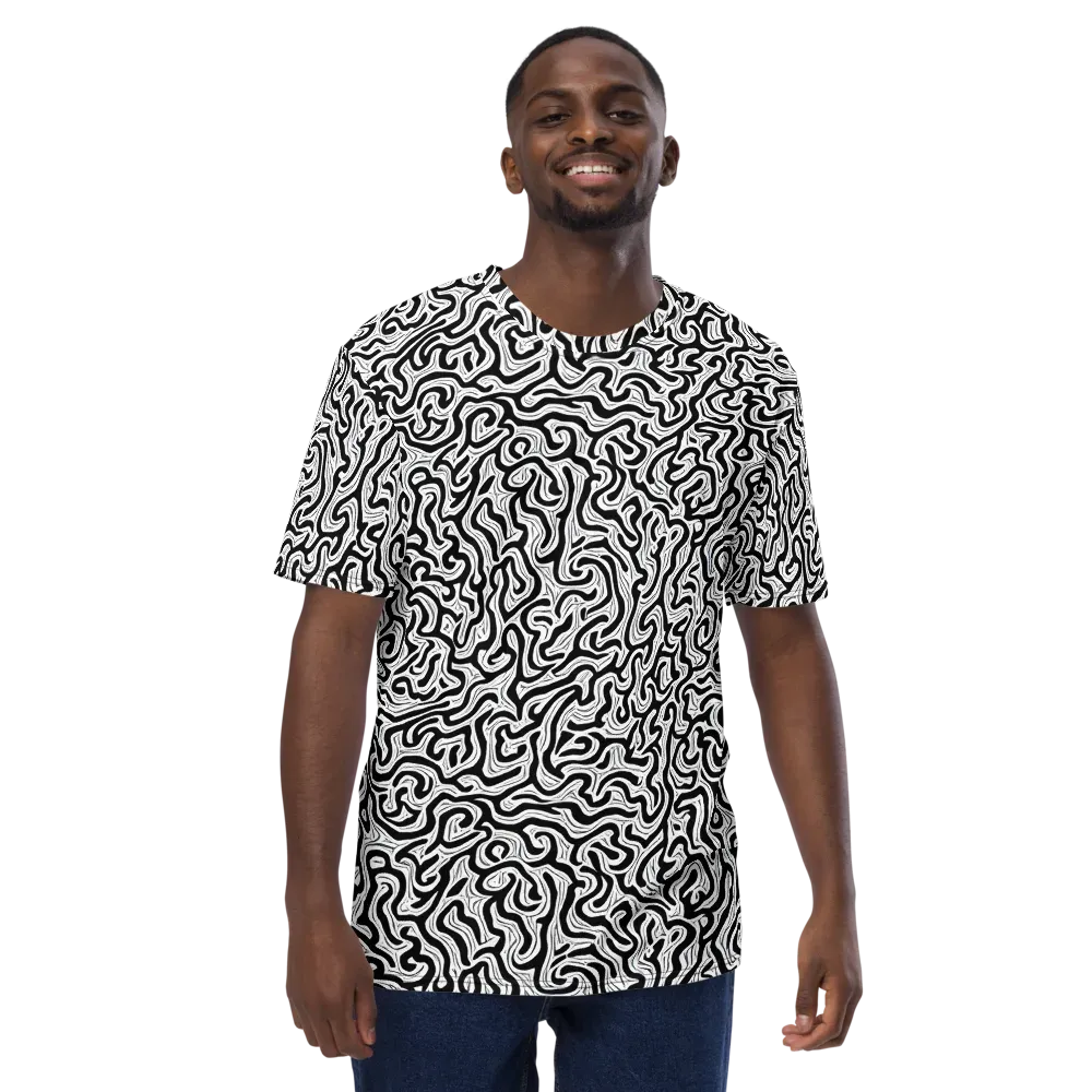 Inked Dreams on Men's Crew Neck T-Shirt — Front