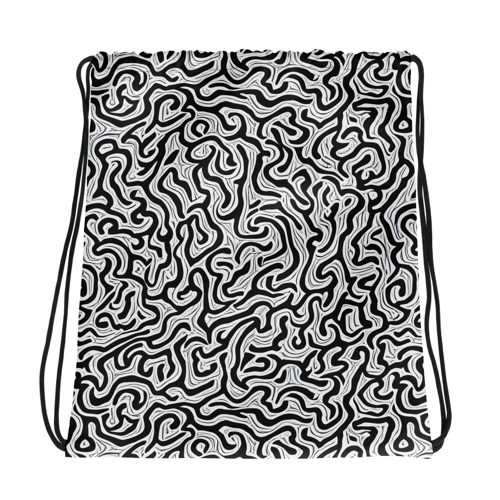 Inked Dreams on Drawstring Bag — Photo