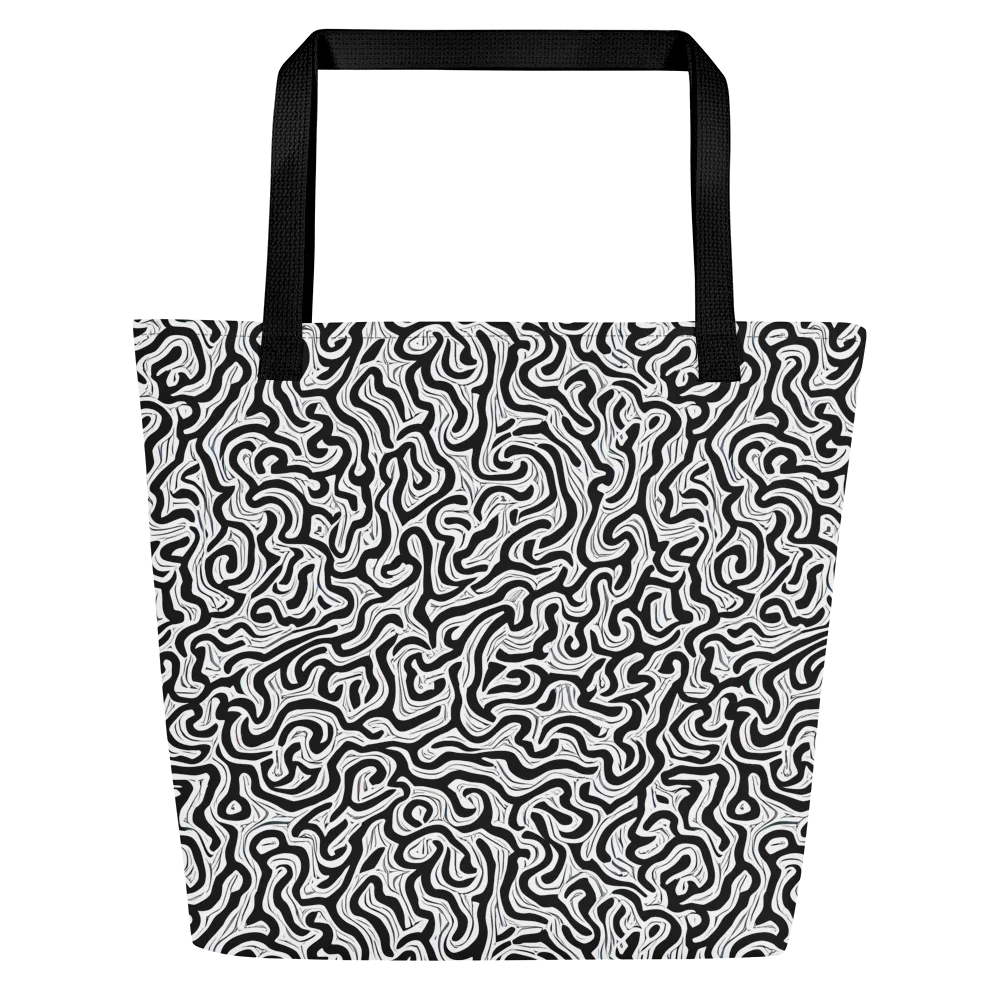 Inked Dreams on Large Tote Bag W/ Pocket — Front