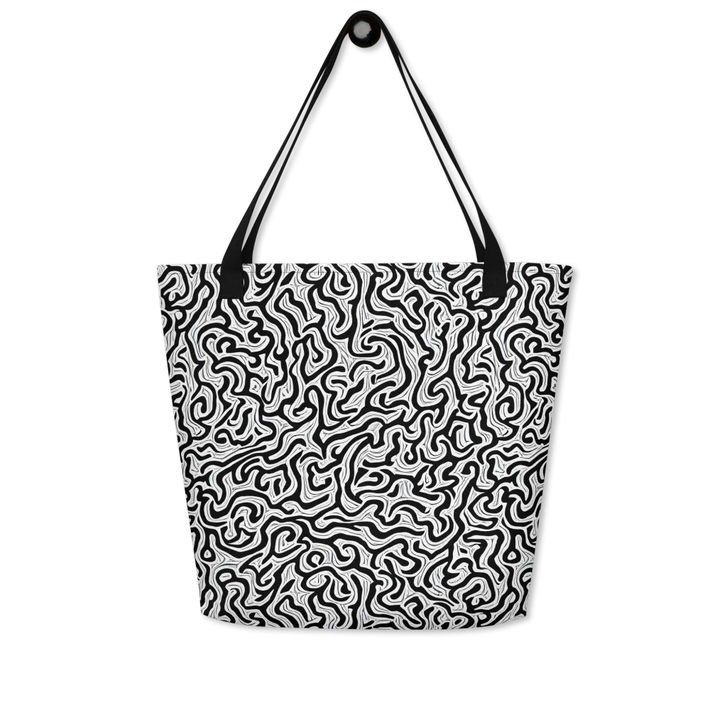 Inked Dreams on Large Tote Bag W/ Pocket — Front