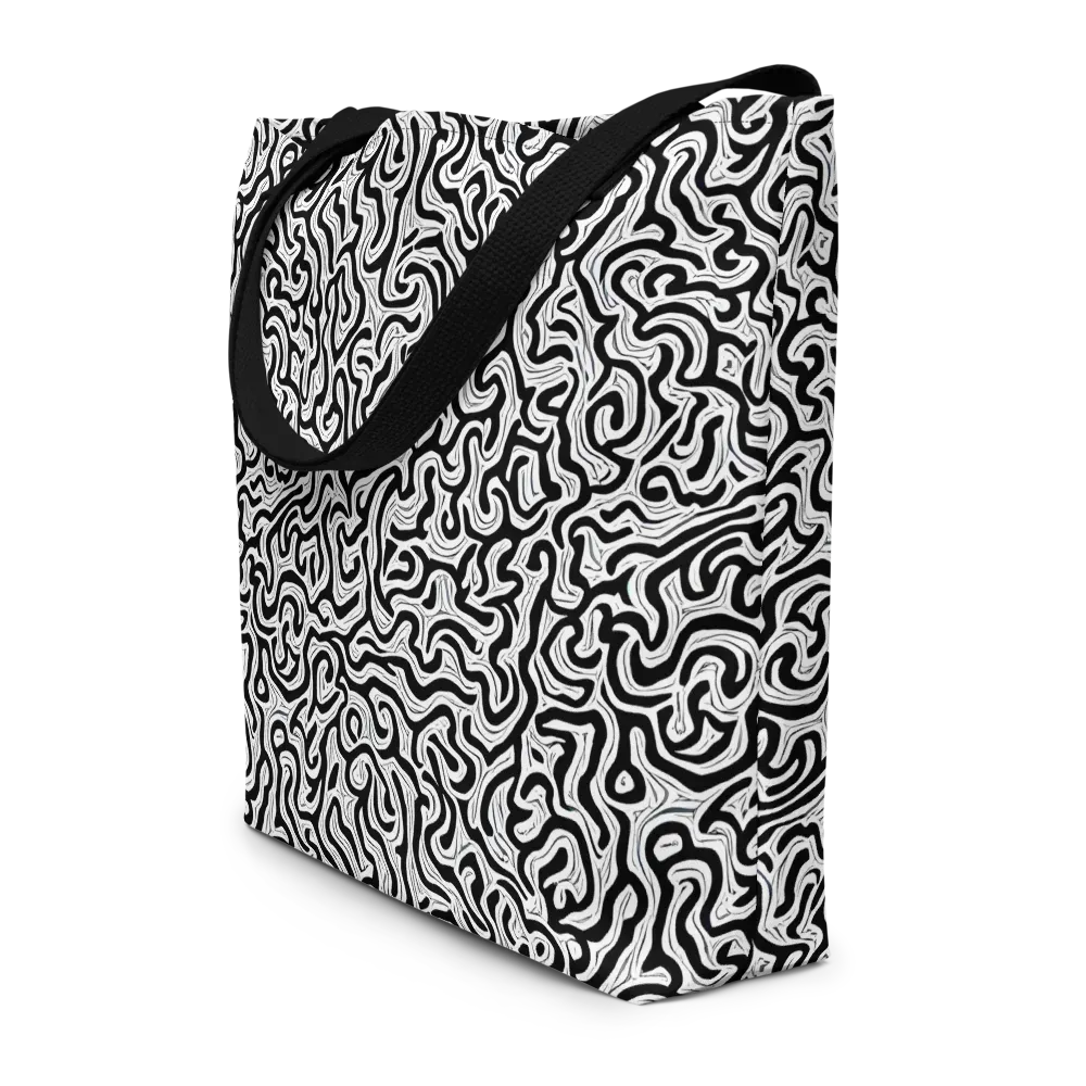 Inked Dreams on Large Tote Bag W/ Pocket — Front