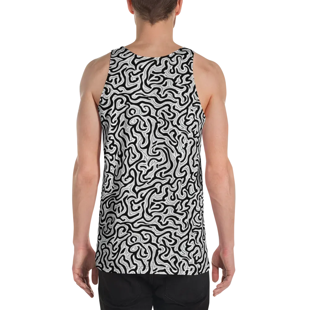 Inked Dreams on Men's Tank Top — Back