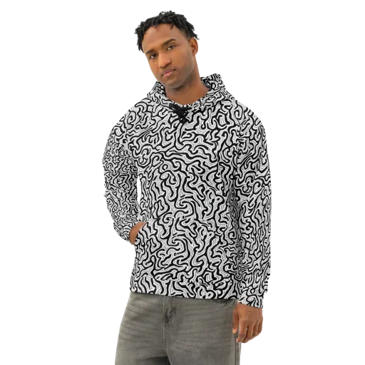 Inked Dreams on a Cotton Hoodie
