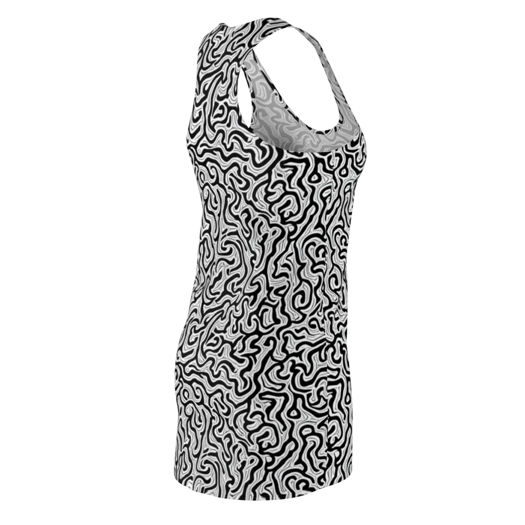 Inked Dreams on Racerback Dress — Back Side