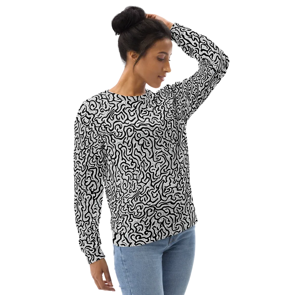 Inked Dreams on Sweatshirt — Right Front