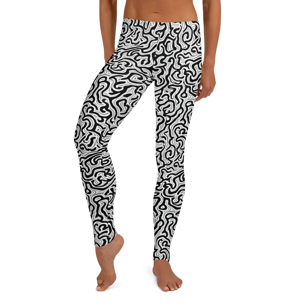 Inked Dreams on Leggings — Front