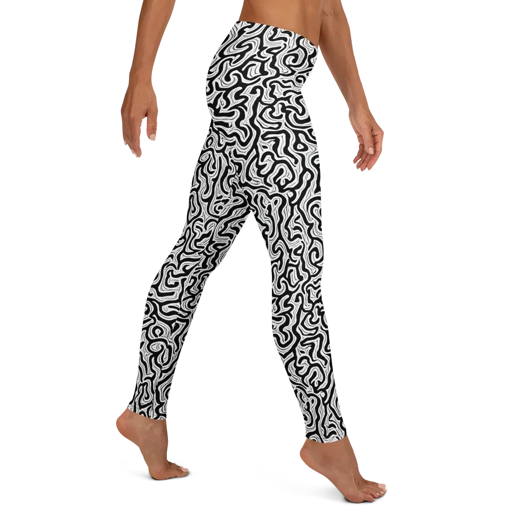 Inked Dreams on Leggings — Right