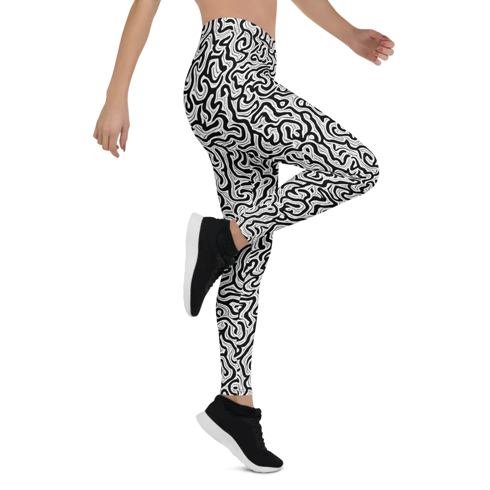 Inked Dreams on Leggings — Right