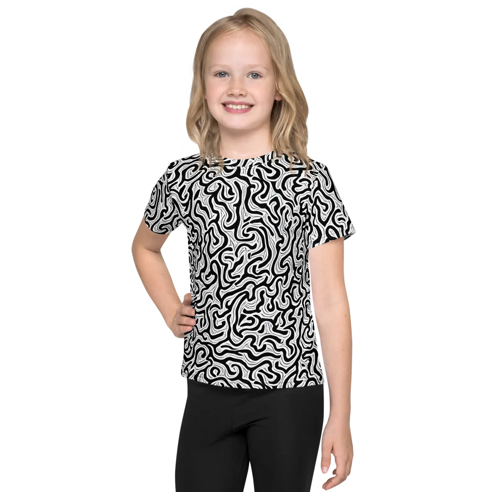 Inked Dreams on Kids Crew Neck T-Shirt — Front