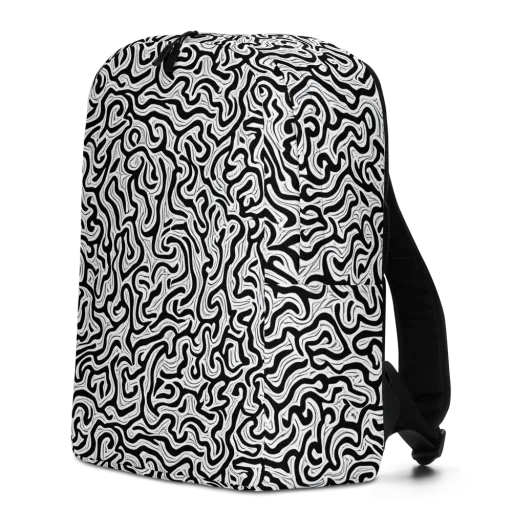 Inked Dreams on a Minimalist Backpack