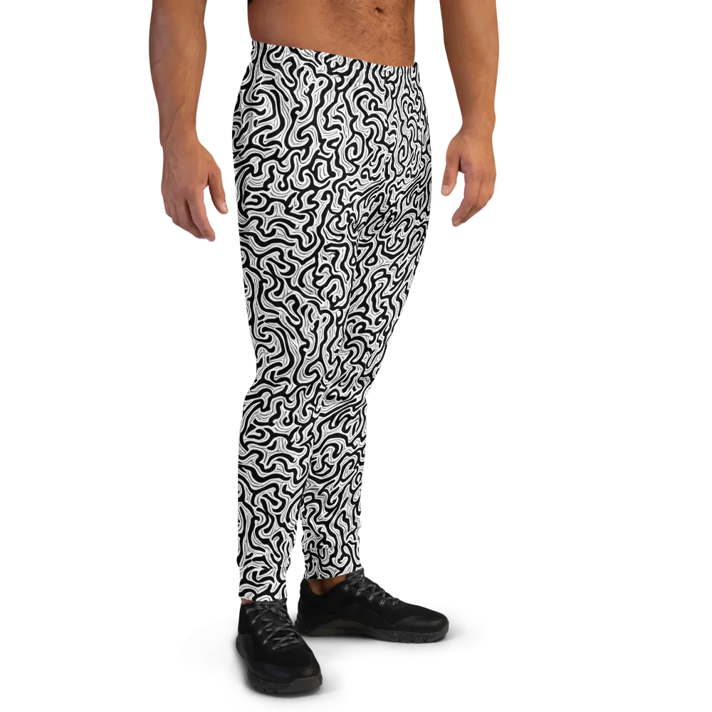 Inked Dreams on Men's Joggers — Right