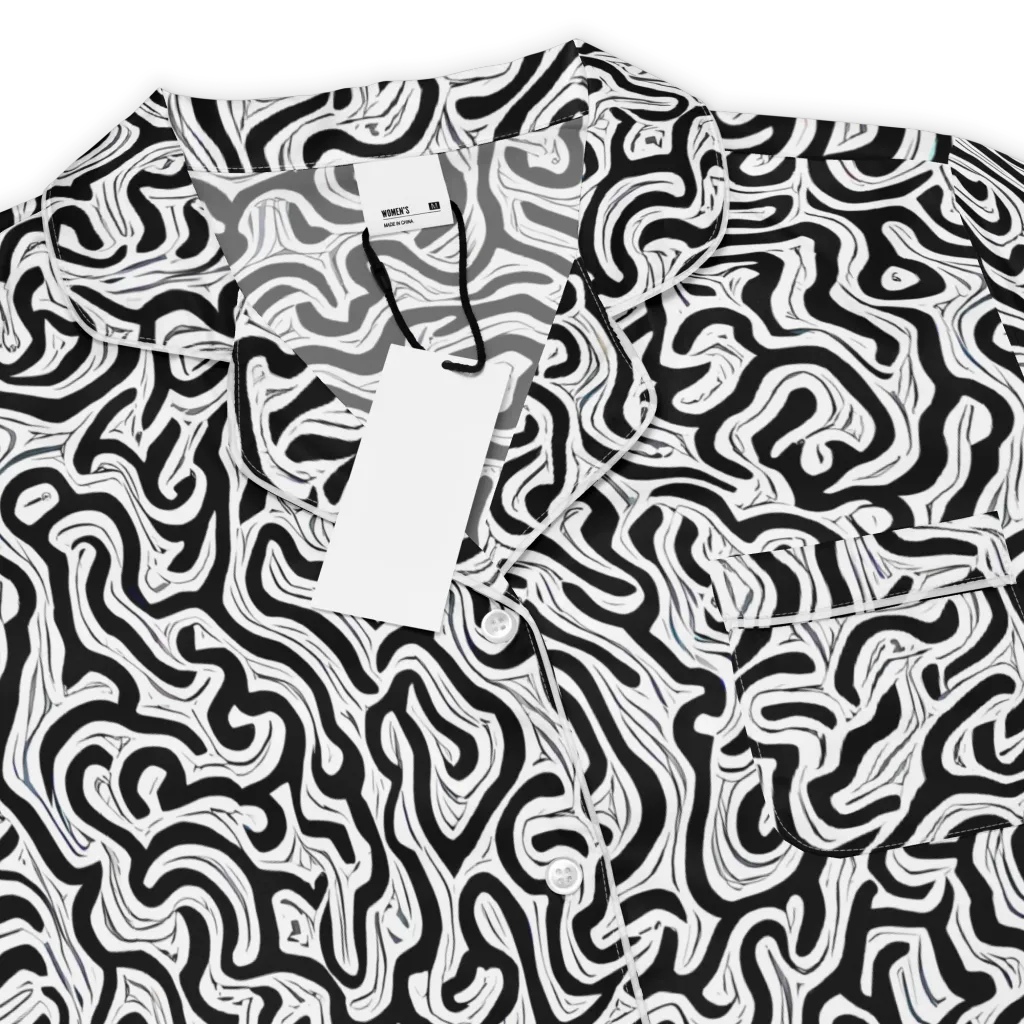 Inked Dreams on Women's Short Sleeve Pajama Top — Product details