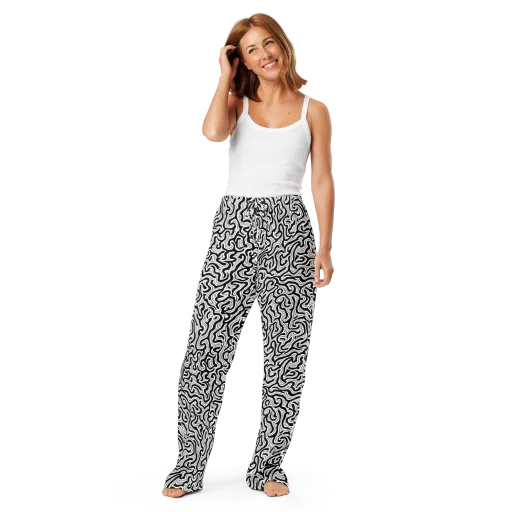 Inked Dreams on a Women's Pajama Pants