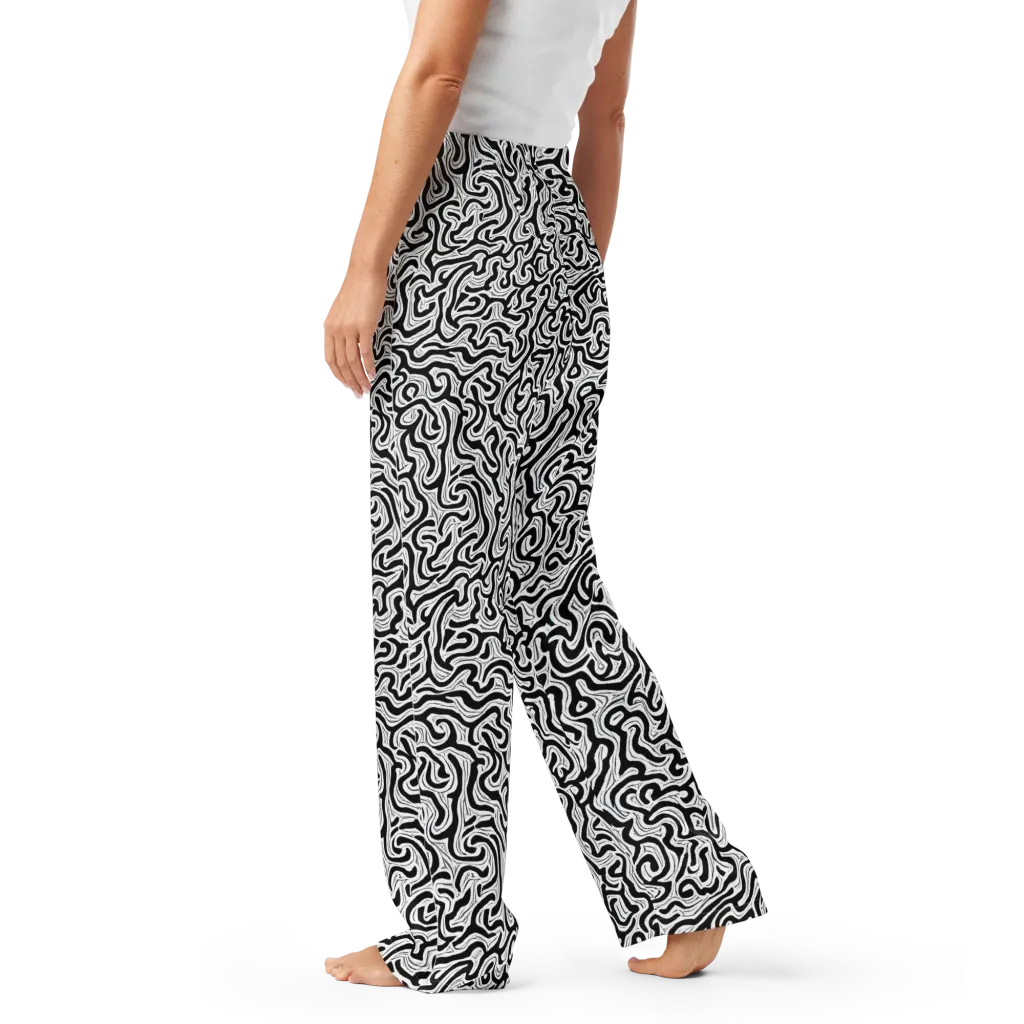 Inked Dreams on Women's Pajama Pants — Left