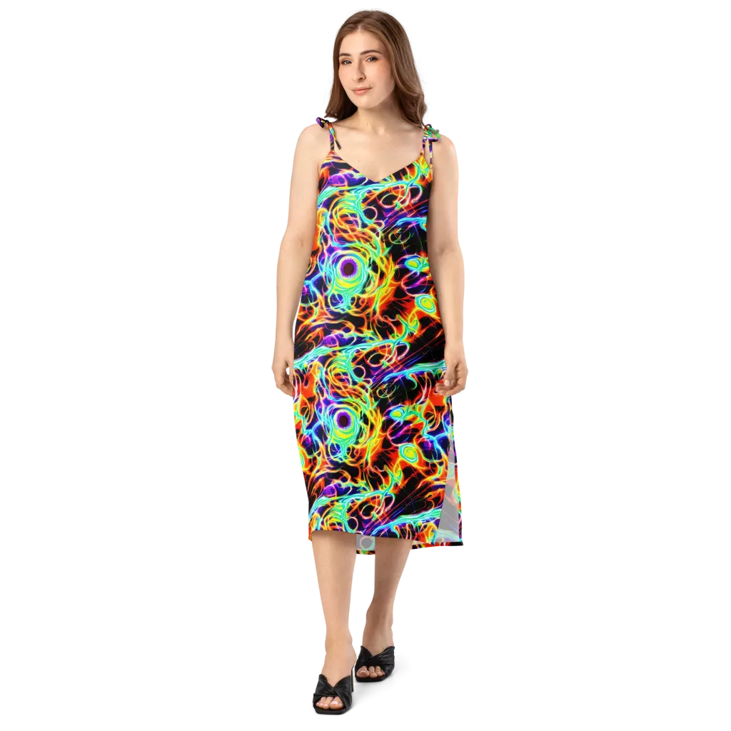 Nightflash on Slip Dress — Front