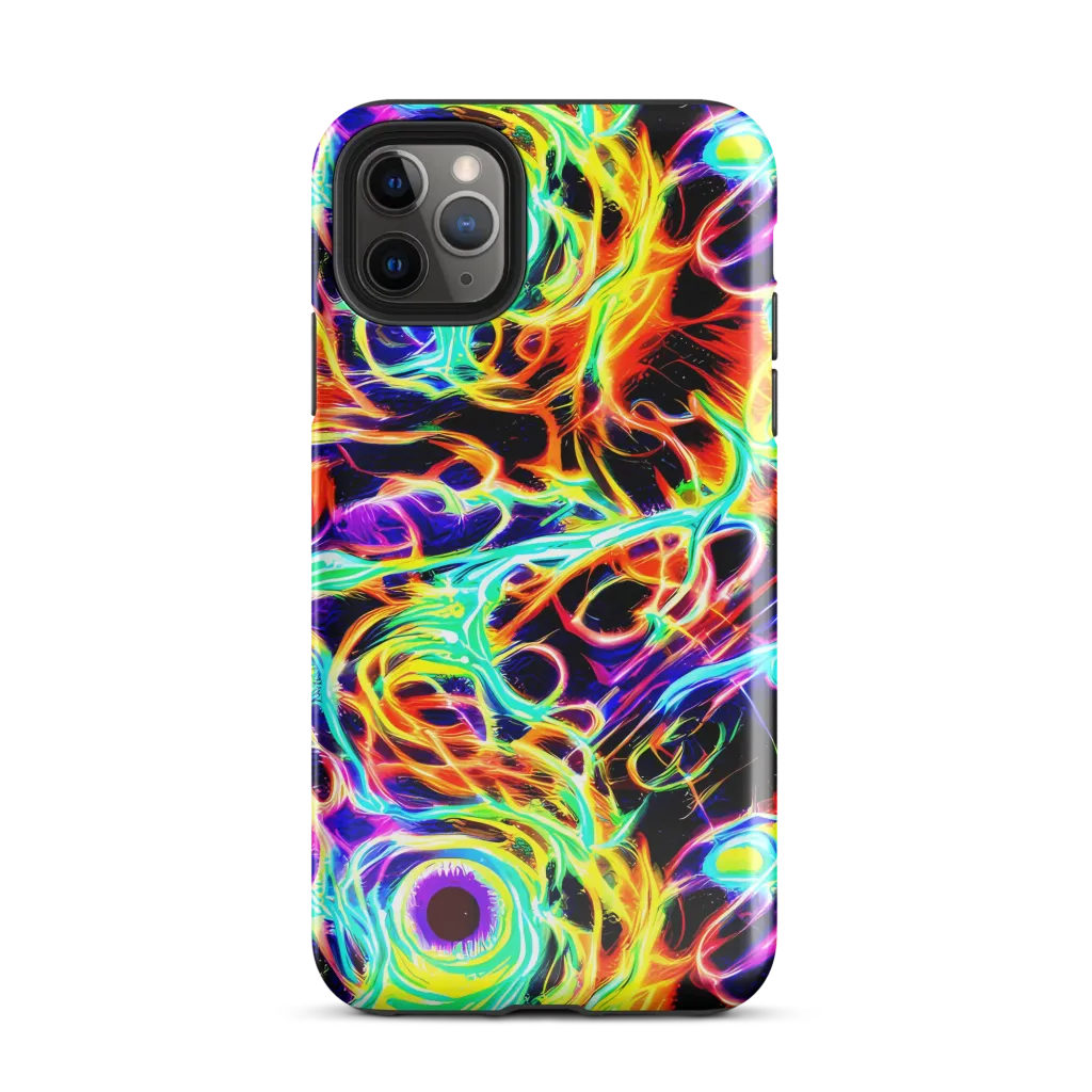 Nightflash on Tough Case for iPhone® — Front