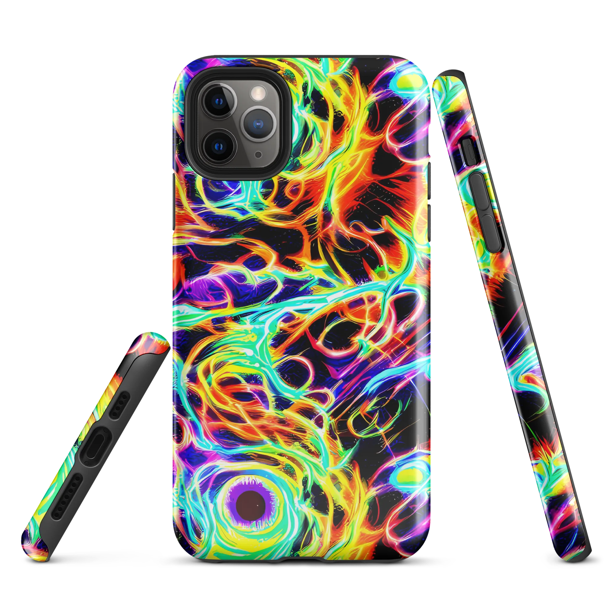 Nightflash on Tough Case for iPhone® — Front