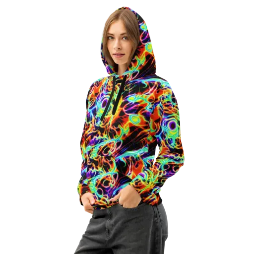 Nightflash on a Cotton Hoodie