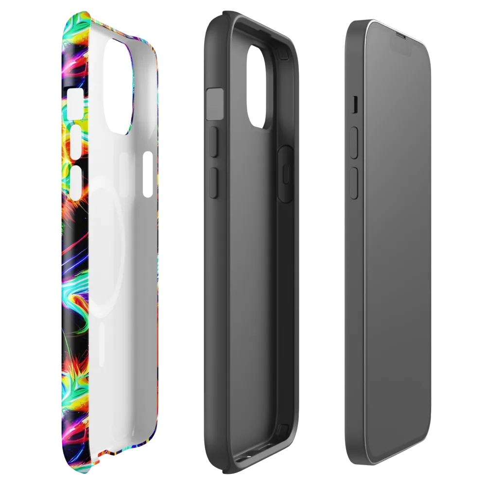 Nightflash on MagSafe Tough Case for iPhone® — Front