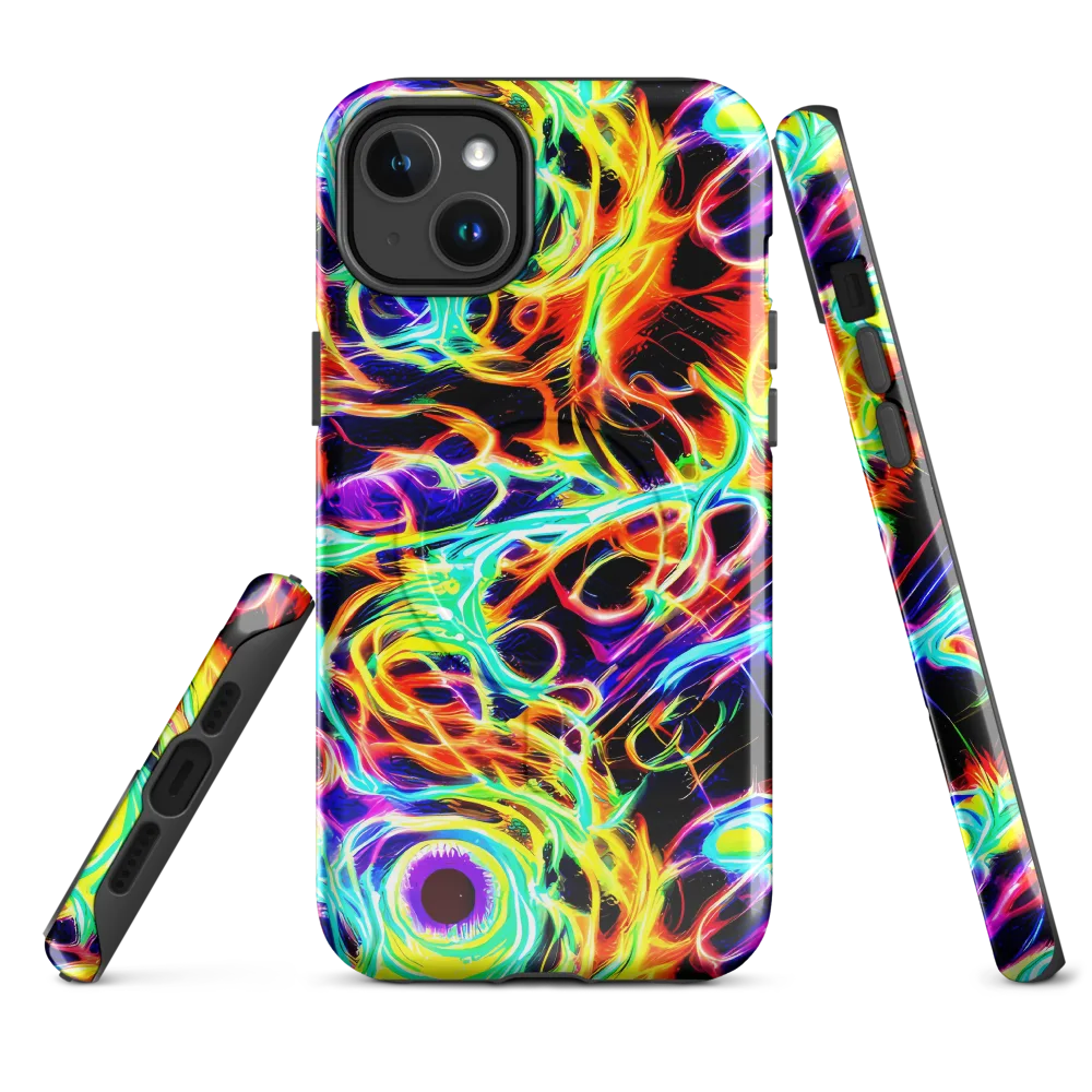 Nightflash on MagSafe Tough Case for iPhone® — Front