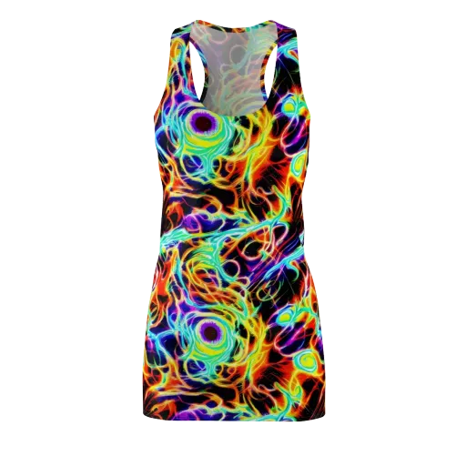 Nightflash on a Racerback Dress