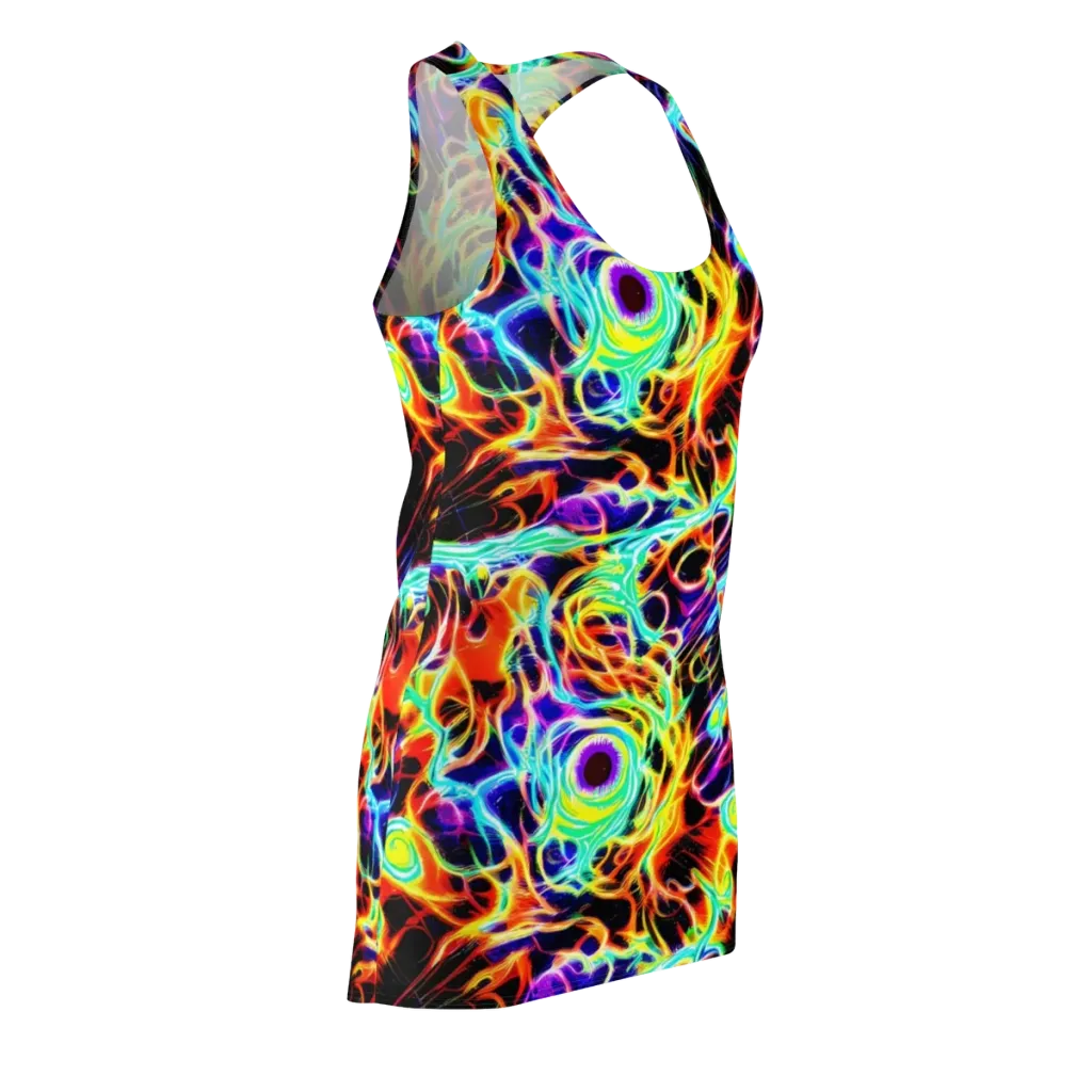Nightflash on Racerback Dress — Front Side