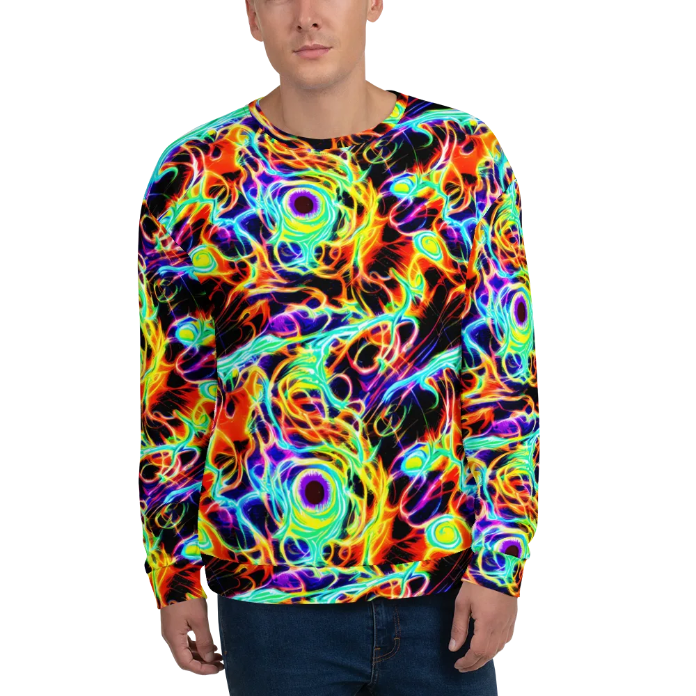 Nightflash on Sweatshirt — Front