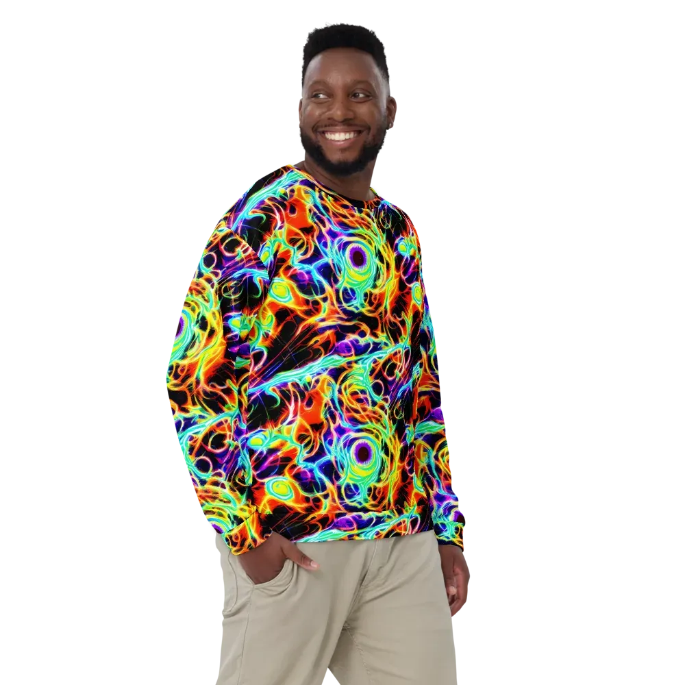 Nightflash on Sweatshirt — Front