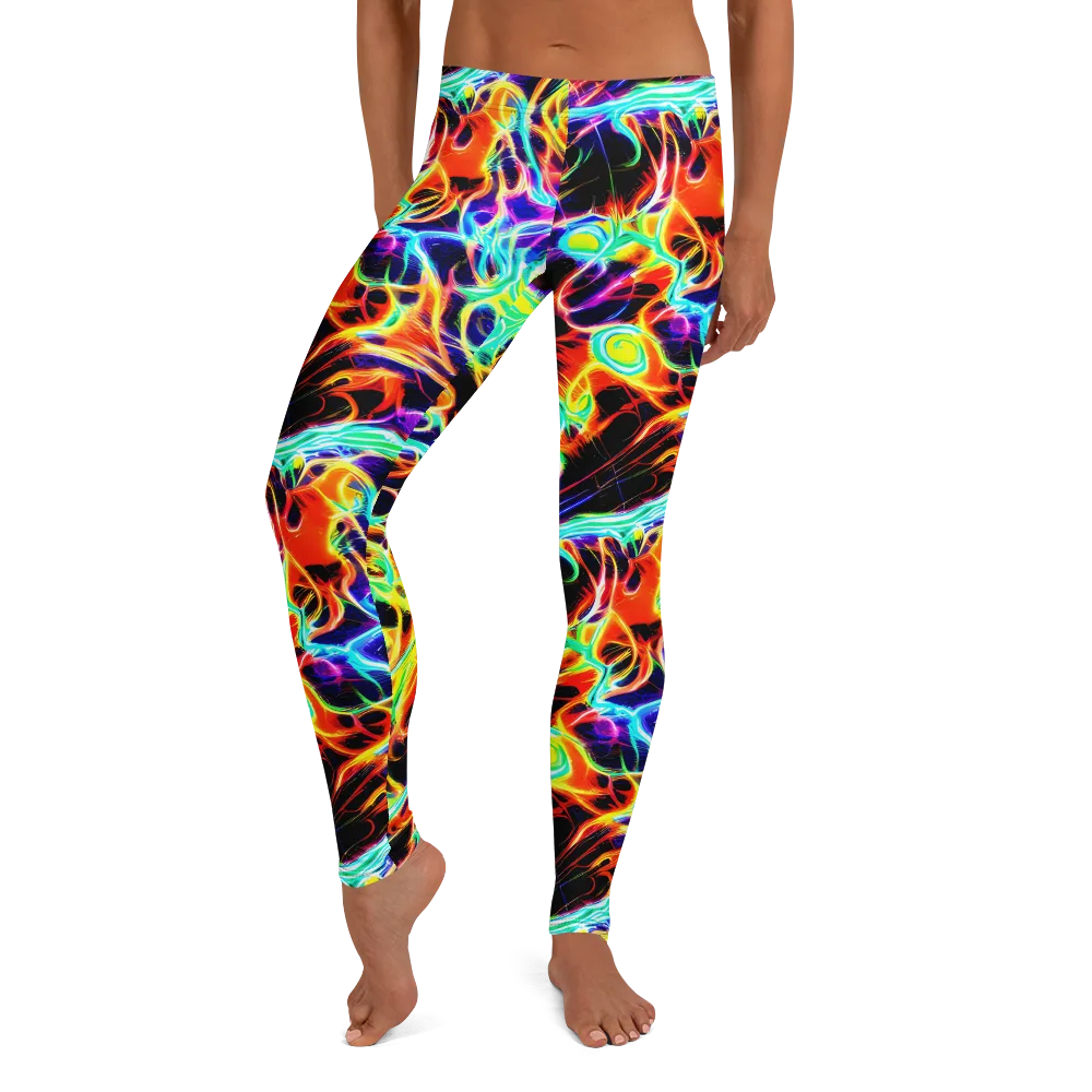 Nightflash on Leggings — Front