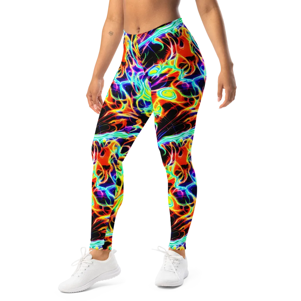 Nightflash on Leggings — Left Front